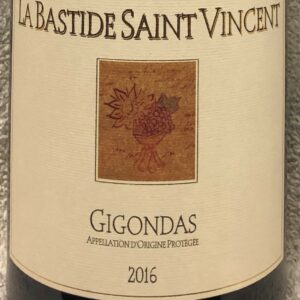 Bastide St. Vincent - Gigondas – Cru du Rhône